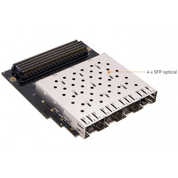 Alinx FH1223 V2.0 4x 10G SFP+ Optical Fiber Interface HPC FMC Card