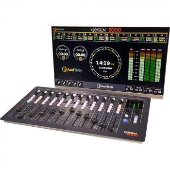 Axel Oxygen 2000 5M BT Digital Broadcast Audio Console