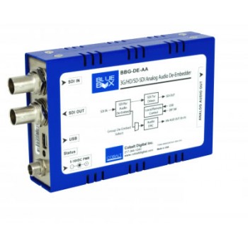Cobalt Digital BBG-DE-AA 3G/HD/SD Analog Audio De-Embedder