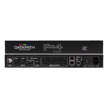 Datapath FX4/D DisplayPort Video Wall Display Controller