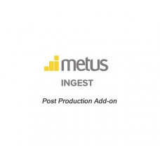 Metus INGEST Post Production Add-on