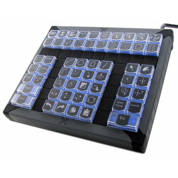 alligevel Afdeling dør PI Engineering X-keys XK-60 USB Keyboard | Avanta Digital Systems