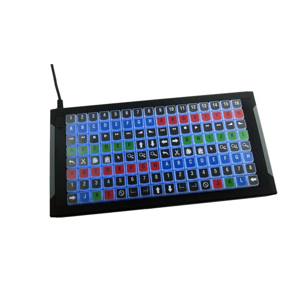 publikum Bestemt søsyge PI Engineering X-keys XKE-128 USB Keyboard | Avanta Digital Systems