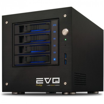 Studio Network Solutions EVO Prodigy Desktop 72TB 4 Bay Storage Server