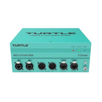 Turtle Mineola 2x2 Dante Audio Bridge
